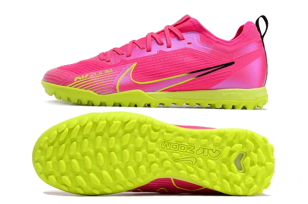 Nike Air Zoom Mercurial Vapor 15 Pro Turf Luminous Pack - Pink Blast/Volt/Gridiron