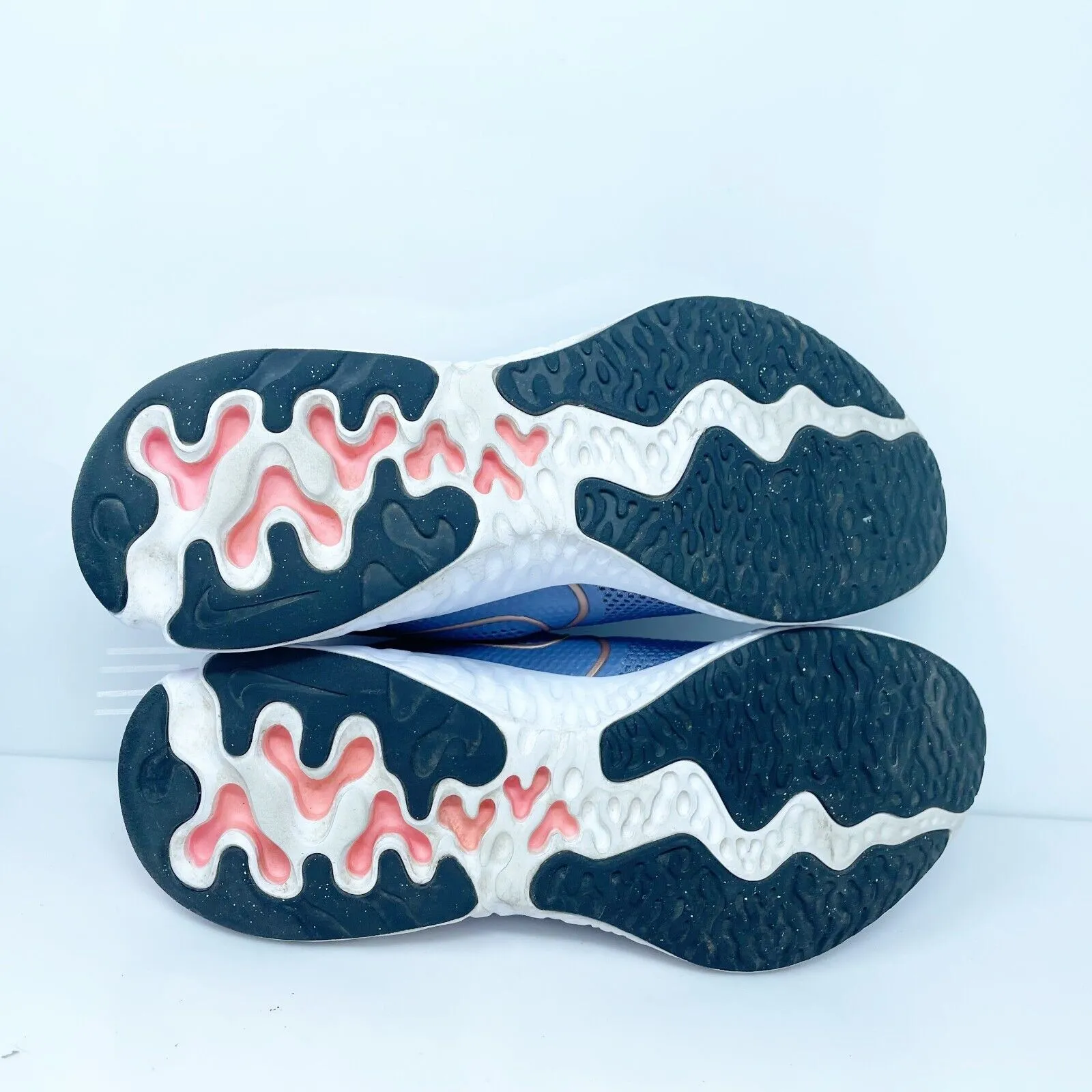 Nike Boys Renew Run CT1430-418 Blue Running Shoes Sneakers Size 6.5Y
