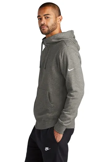 Nike - Club Fleece Sleeve Swoosh Full-Zip Hoodie. NKDR1513