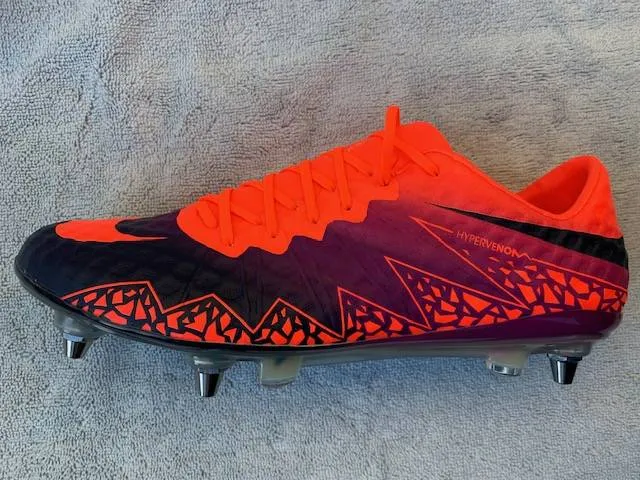 Nike hypervenom phinish sg pro soccer cleats size 8