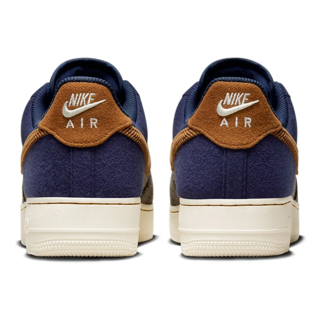 Nike Men Air Force 1 '07 Prm (midnight navy / ale brown-pale ivory)