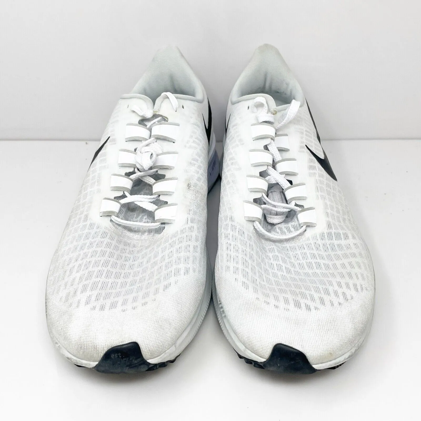 Nike Mens Air Zoom Pegasus 37 TB CJ0677-100 White Running Shoes Sneakers Size 10