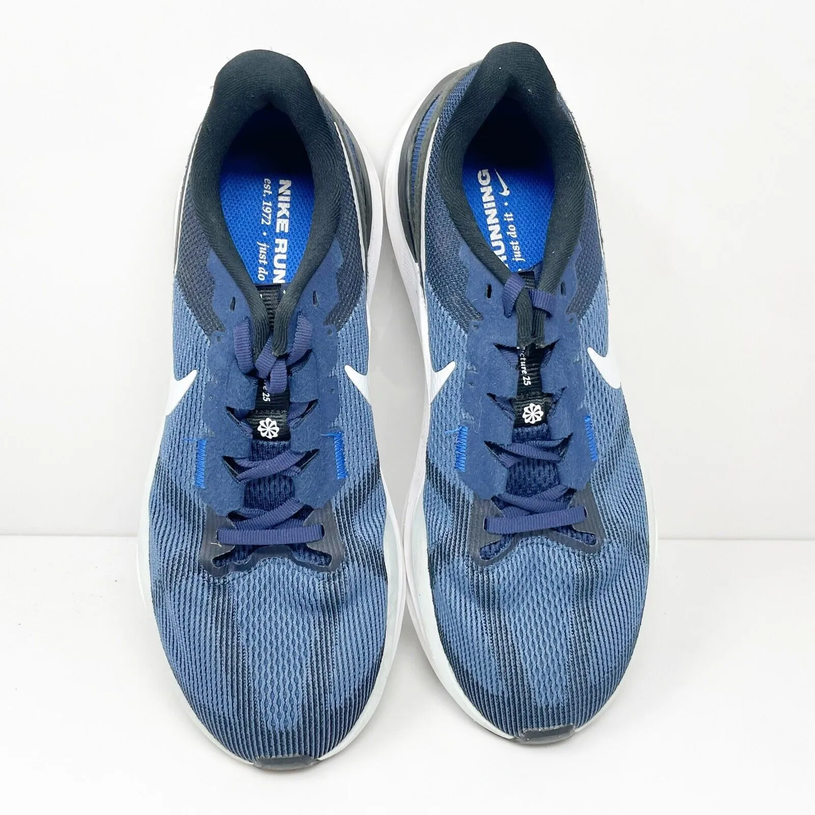 Nike Mens Air Zoom Structure 25 DJ7883-400 Blue Running Shoes Sneakers Size 8