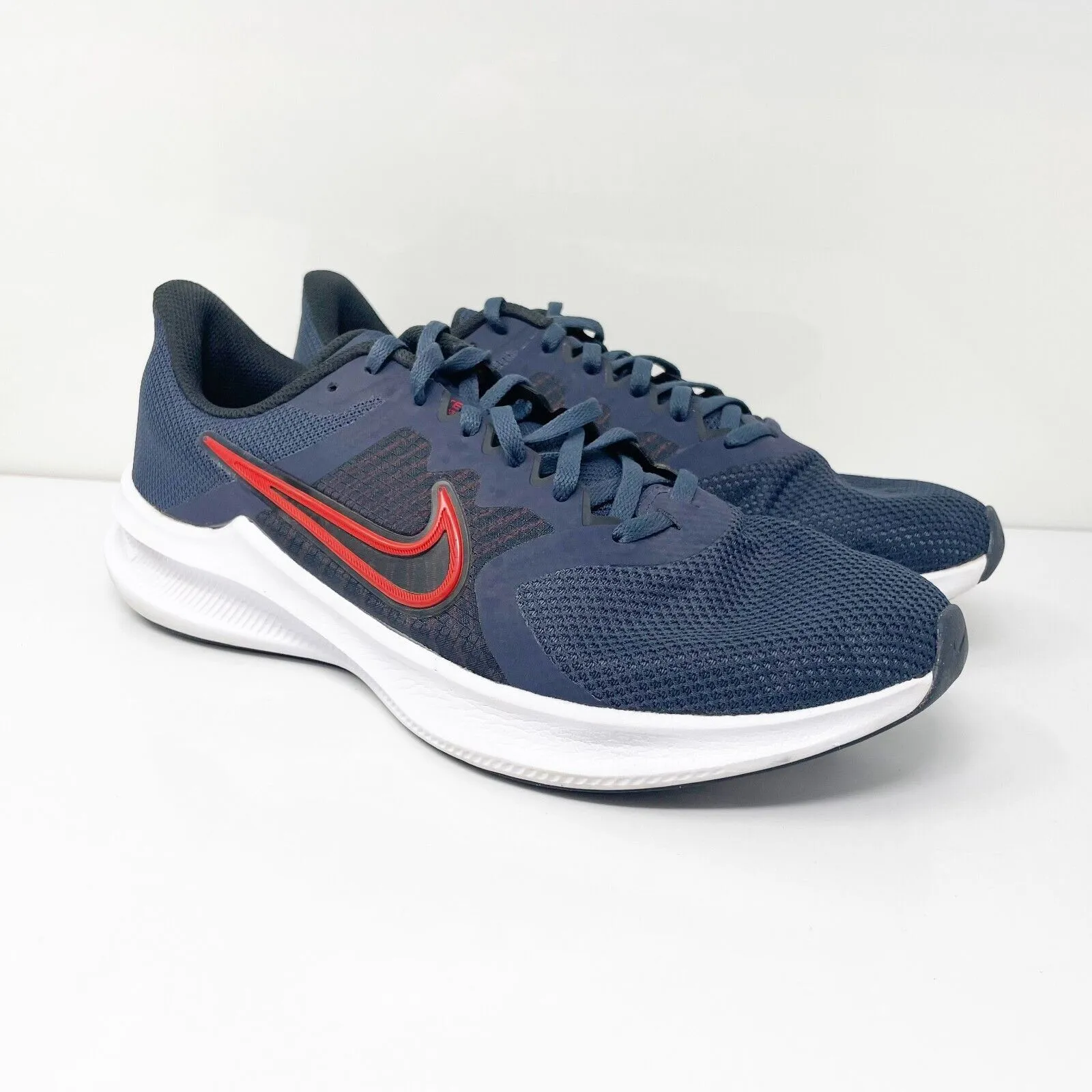 Nike Mens Downshifter 11 CW3411-400 Blue Running Shoes Sneakers Size 10