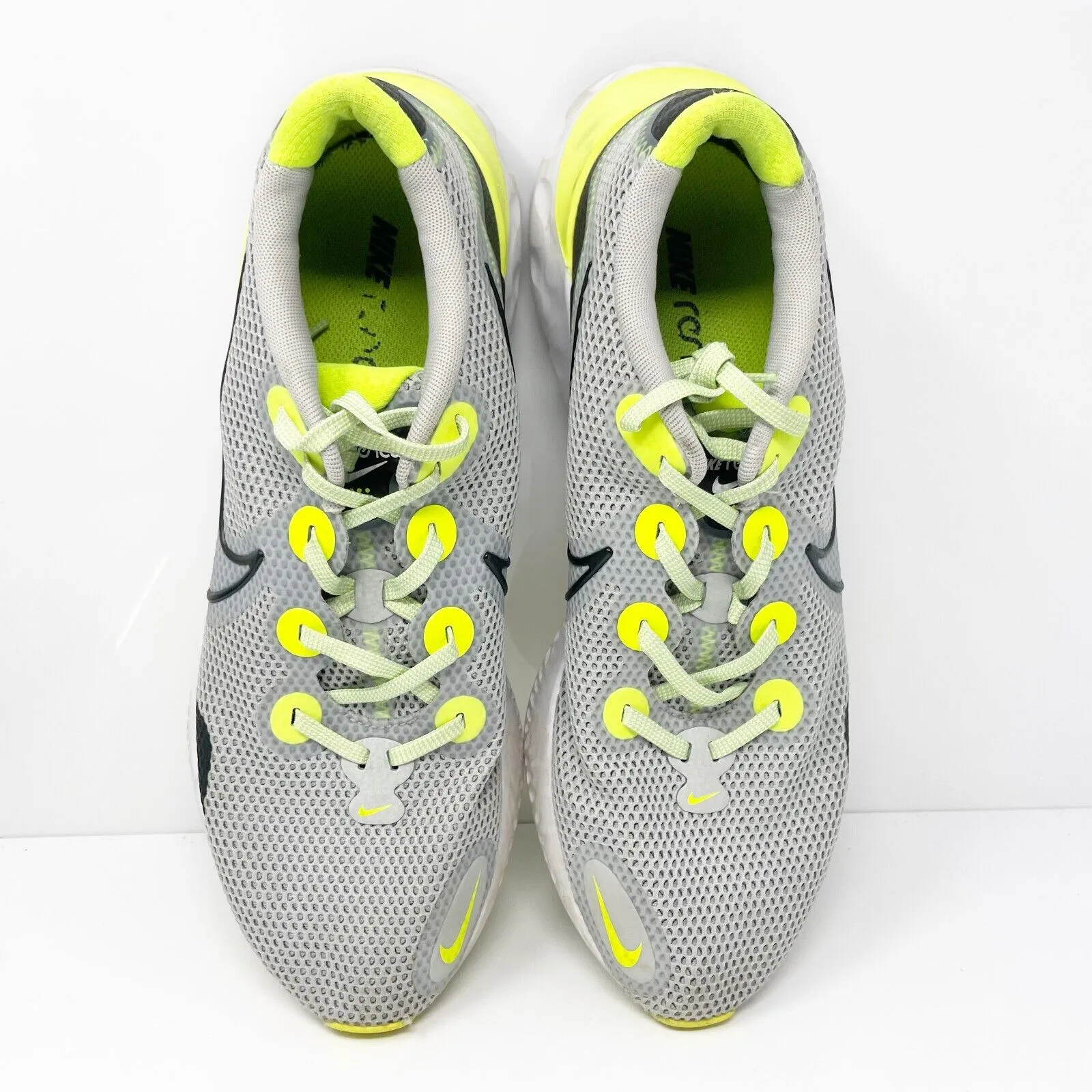 Nike Mens Renew Run CK6357-006 Gray Running Shoes Sneakers Size 13