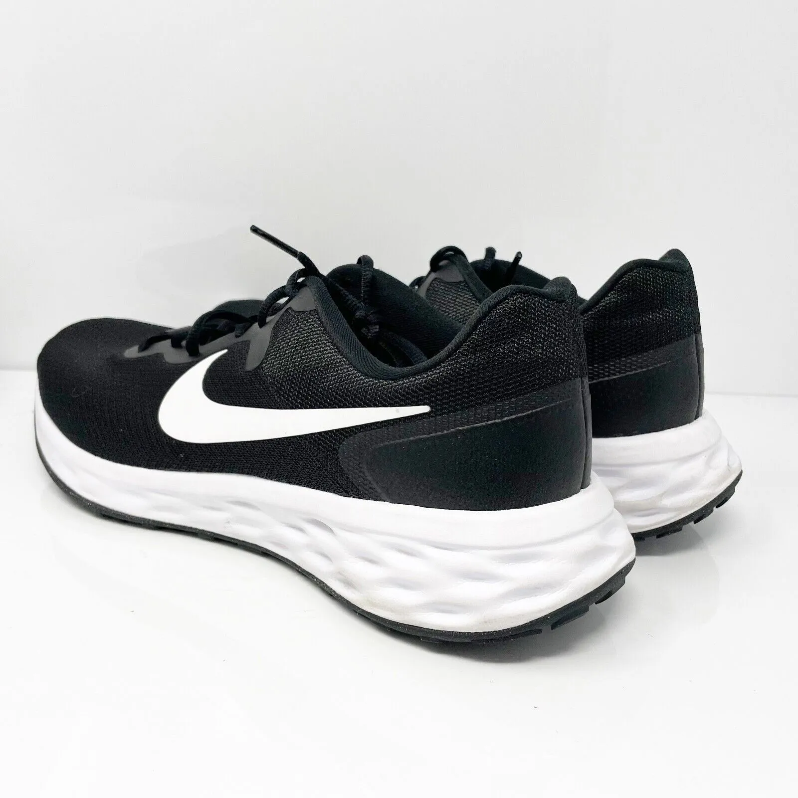 Nike Mens Revolution 6 NN DC3728-003 Black Running Shoes Sneakers Size 12