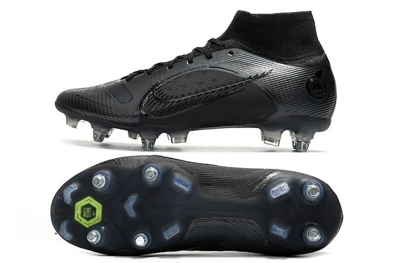 Nike Mercurial Superfly 8 Elite SG-Pro All Black Soccer Cleats