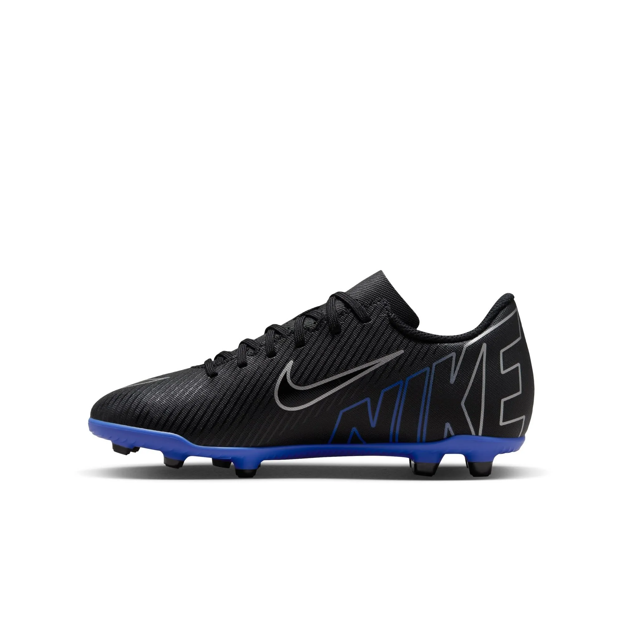 Nike Mercurial Vapor 15 Club FG/MG Jr (Black/Blue)
