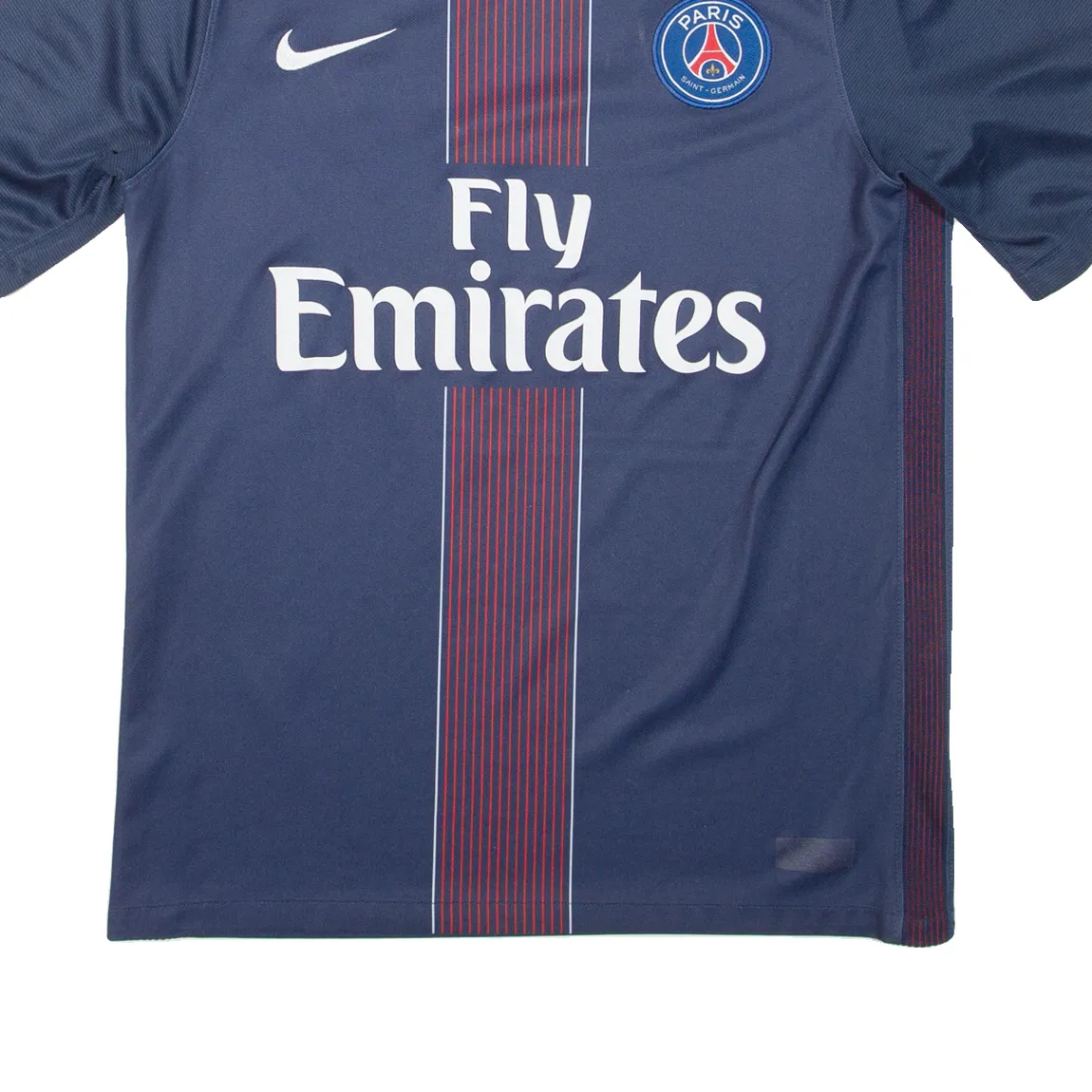 NIKE Paris Saint-Germain Mens Football Shirt Jersey Blue M