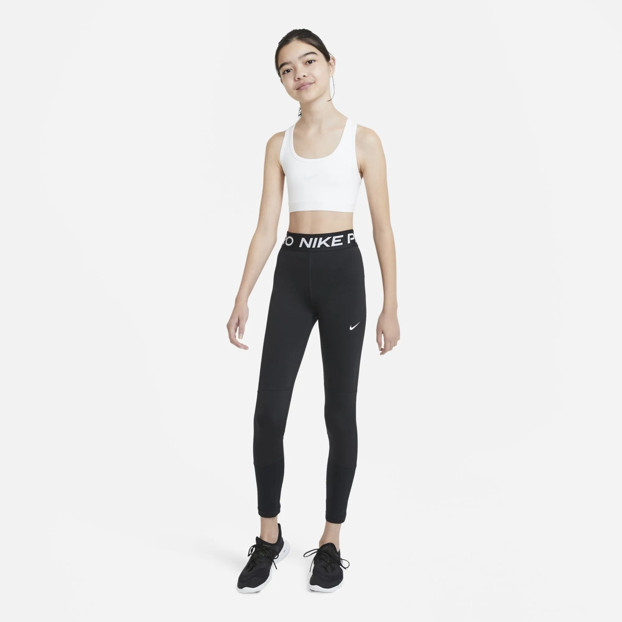 Nike Pro Junior Girls' Dri-FIT Leggings / Black