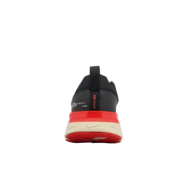 Nike react infinity run flyknit 3 black obsidian