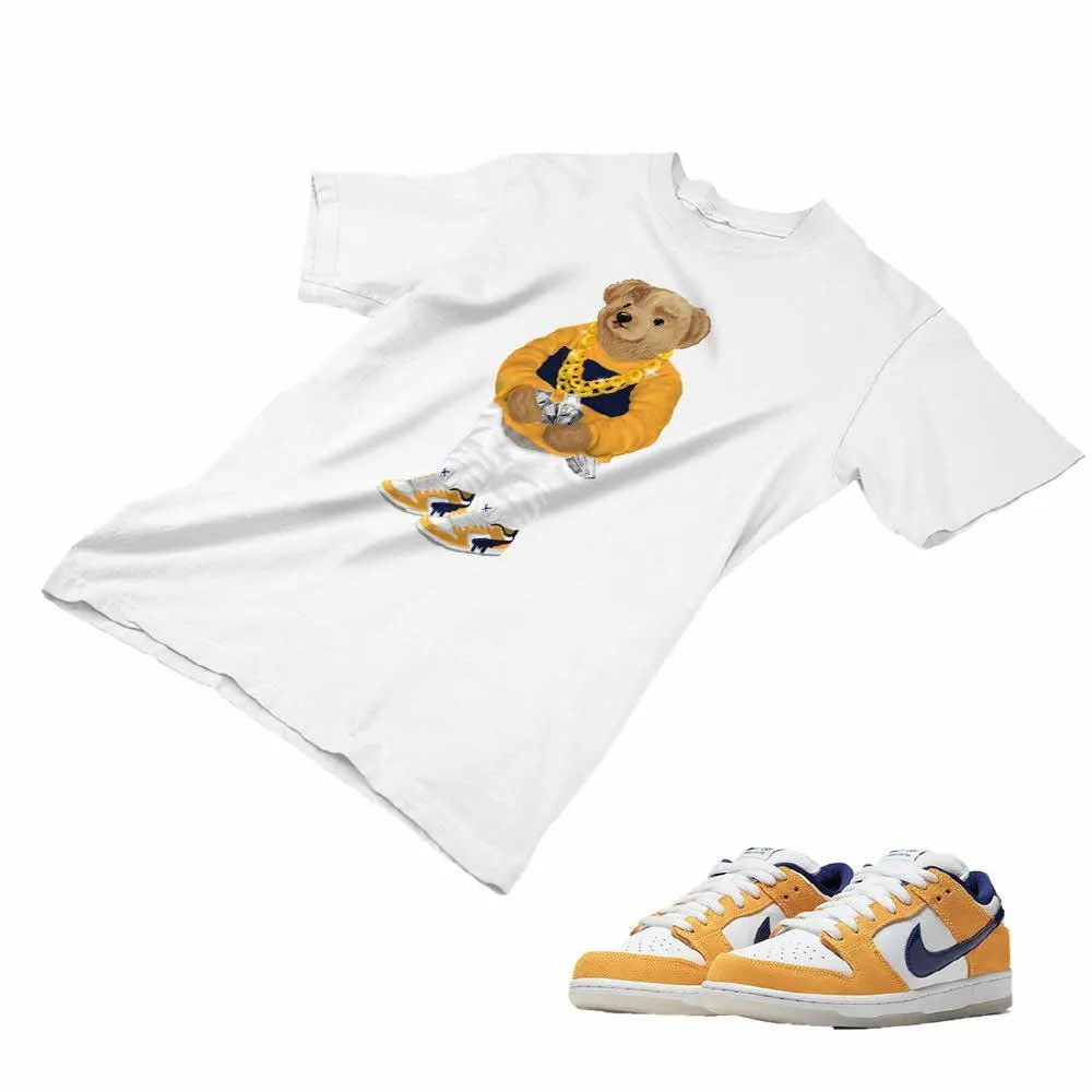 Nike SB Dunk Laser Orange Matching Custom Designed T shirt ND 1-3-22