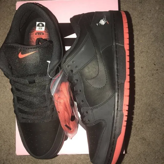Nike sb dunk low black pigeon