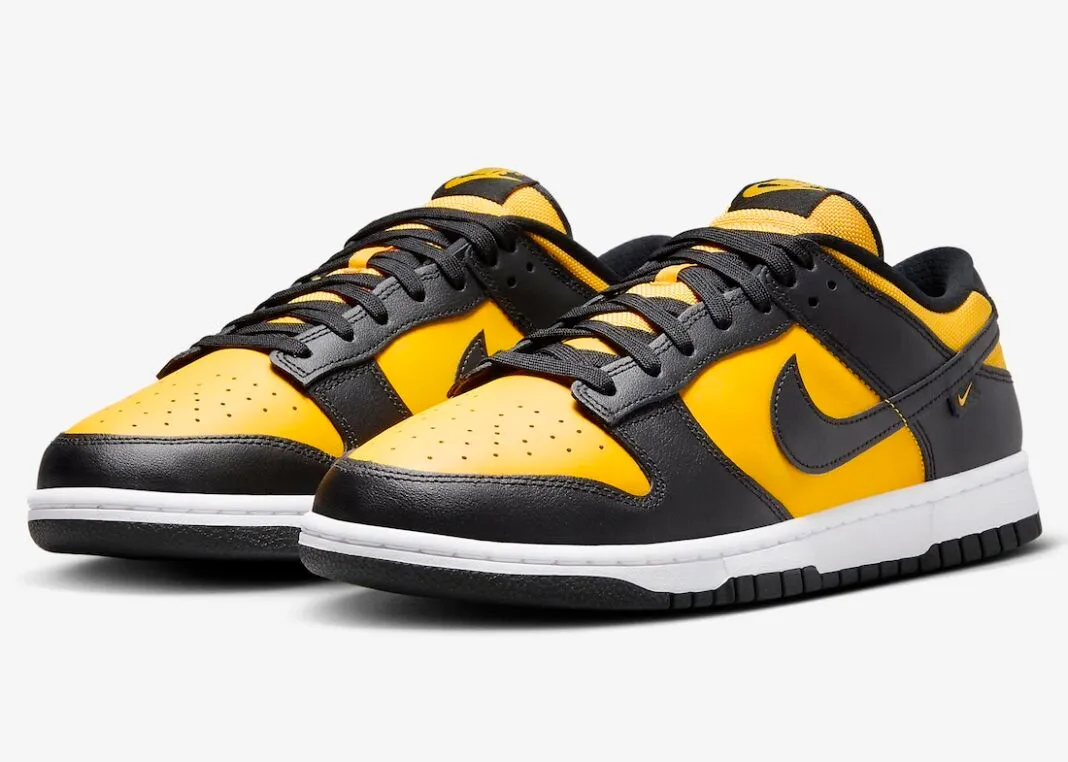Nike SB Dunk Low Black University Gold White FZ4618-001