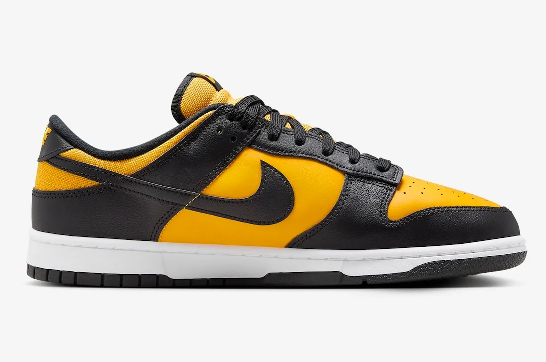 Nike SB Dunk Low Black University Gold White FZ4618-001