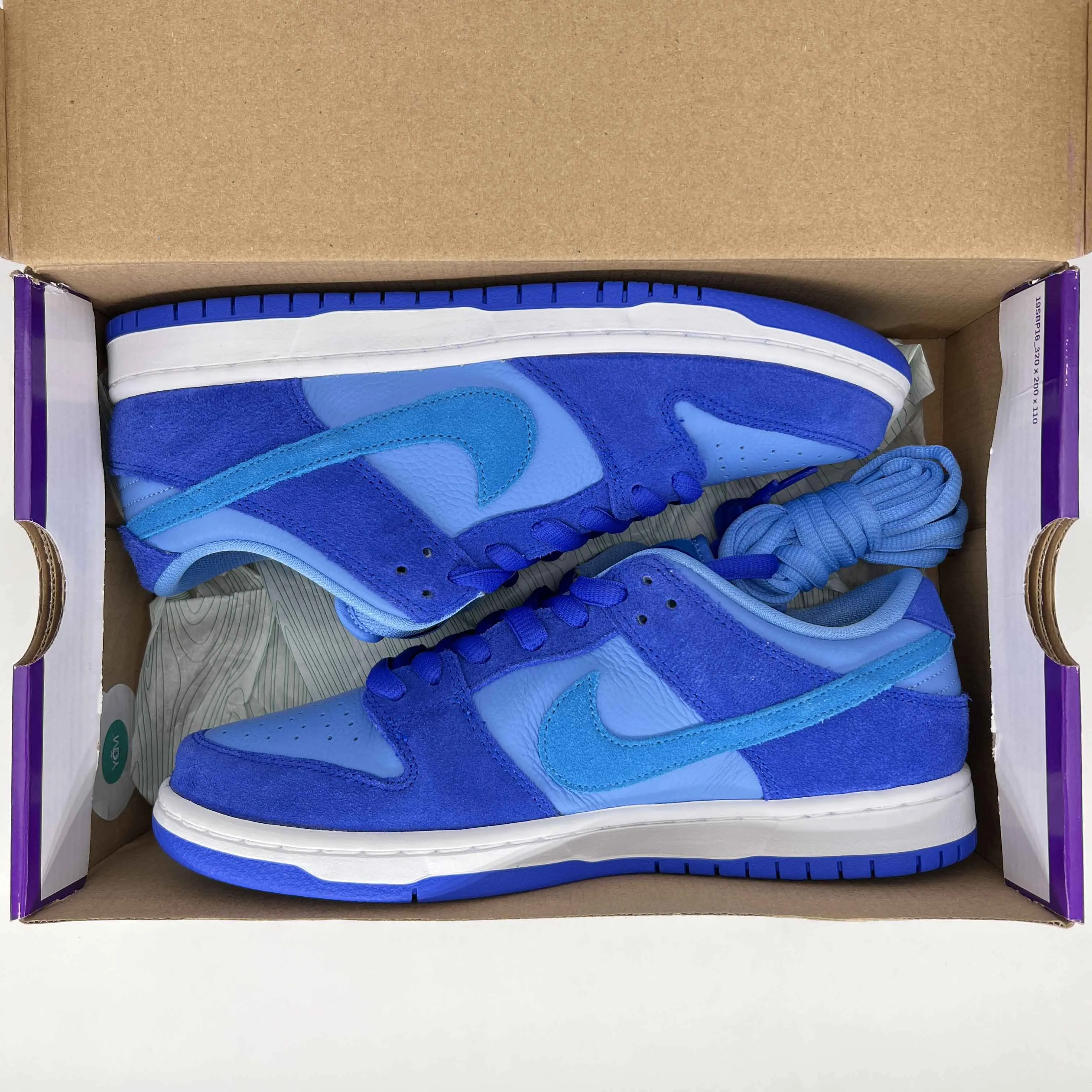 Nike SB Dunk Low Blue Raspberry 2022 New Size 8.5