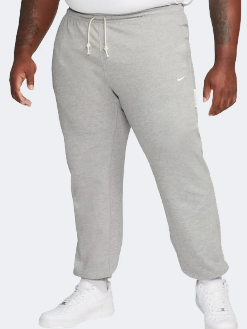 Nike Standard Issue Men Basketball Pant Grey Heather/Ivory