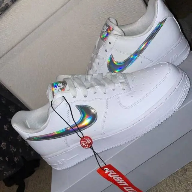 Nike wmns air force 1 low white iridescent