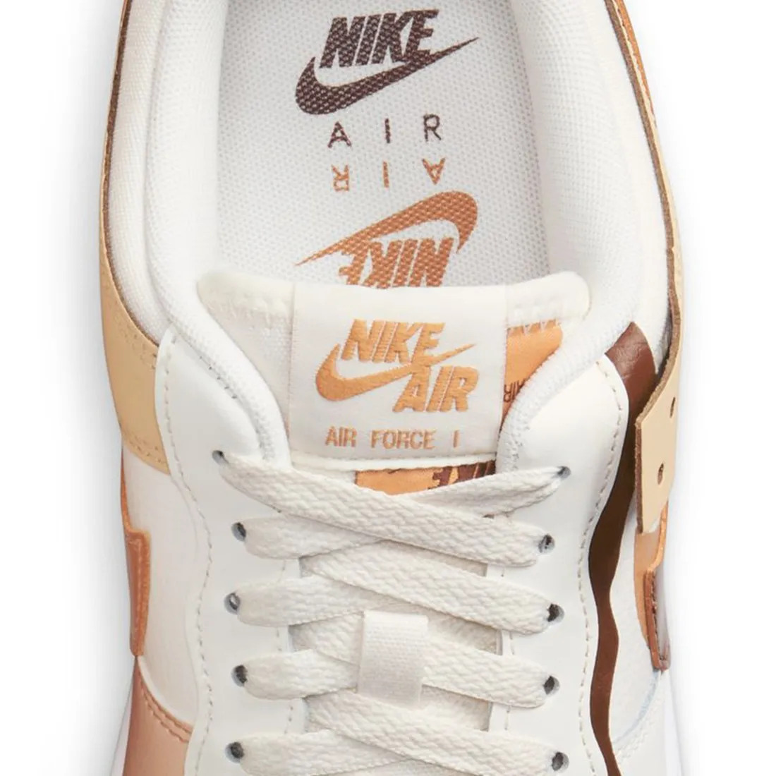 Nike Women Air Force 1 Shadow (sail / cacao wow-flax-sesame)