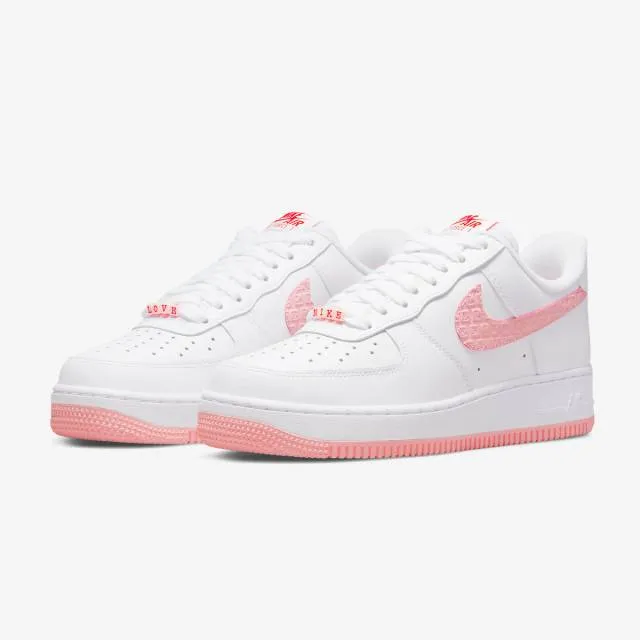 Nike women's air force 1 low (valentine's day 2022/ white/ university red/ sail/ atmosphere) sizes 6