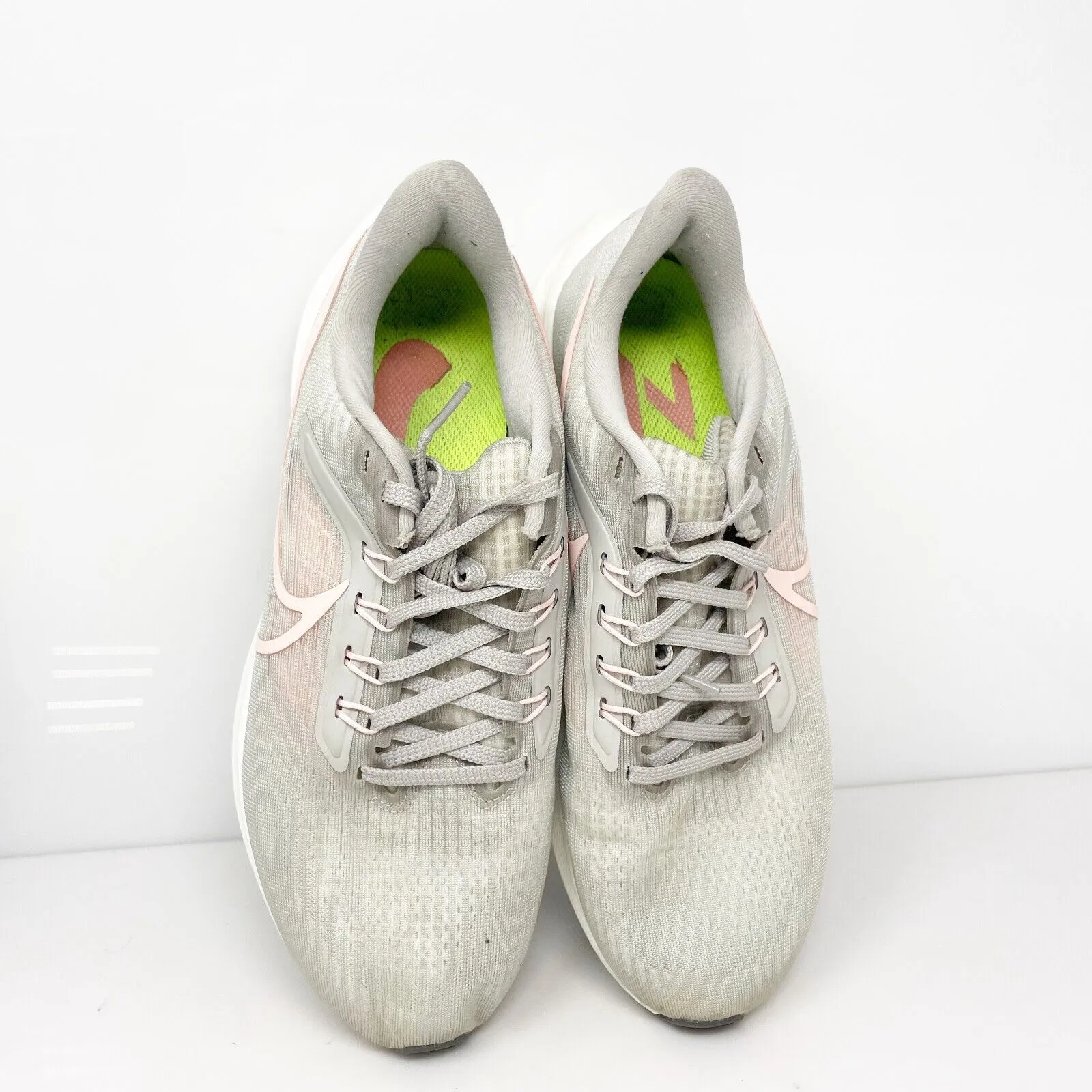 Nike Womens Air Zoom Pegasus 39 DH4072-003 Gray Running Shoes Sneakers Size 9