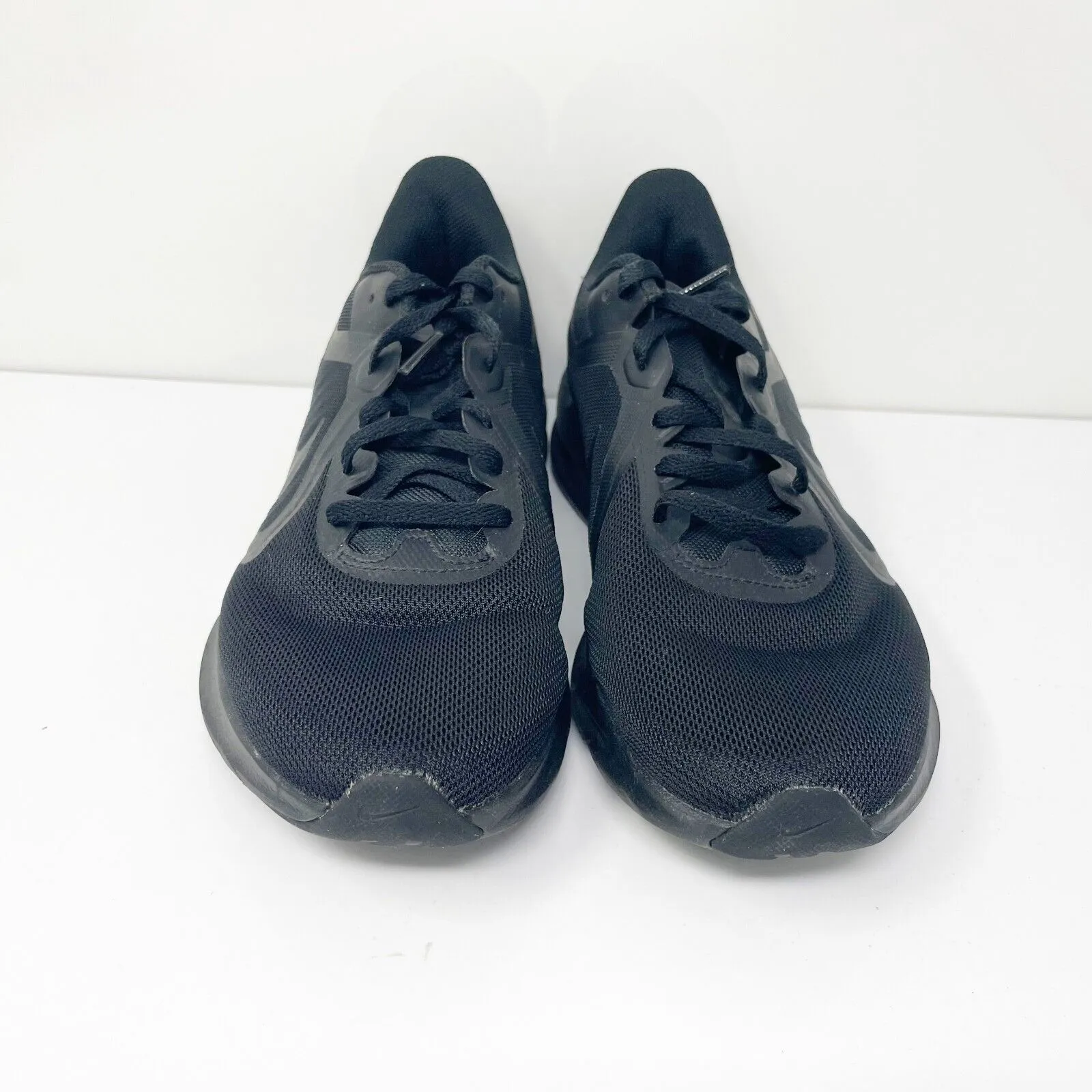 Nike Womens Downshifter 10 CI9984-003 Black Running Shoes Sneakers Size 8