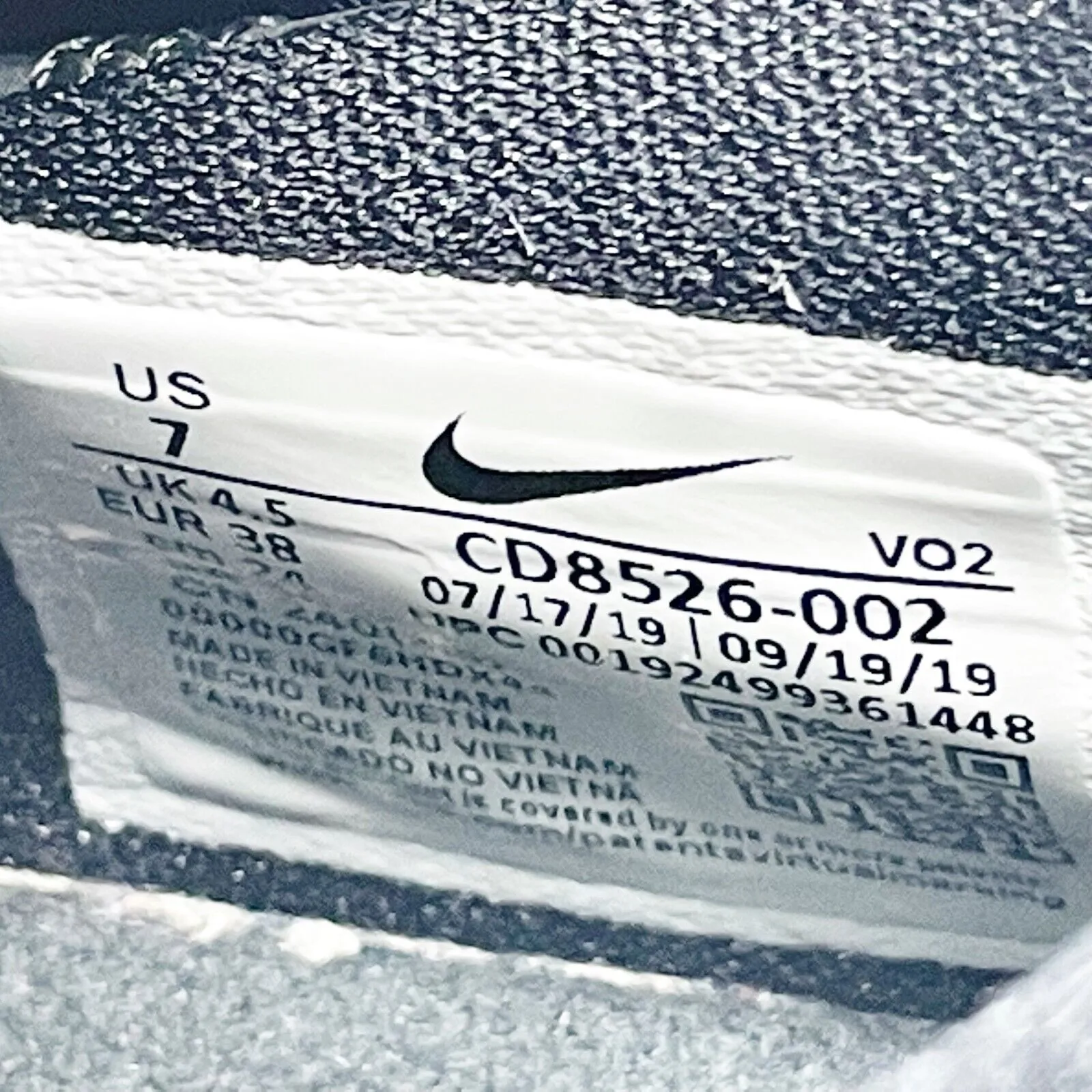 Nike Womens Free Metcon 2 CD8526-002 Black Running Shoes Sneakers Size 7