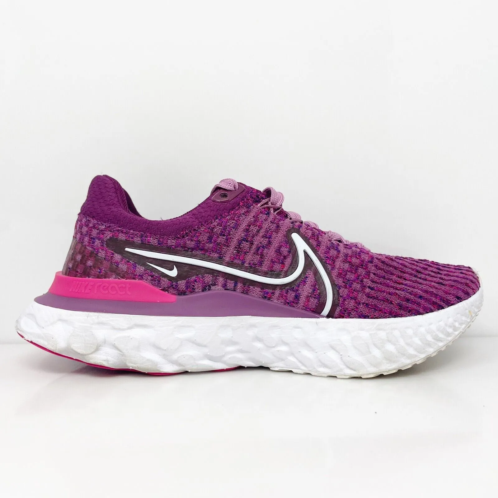 Nike Womens React Infinity 3 DD3024-500 Purple Running Shoes Sneakers Size 5