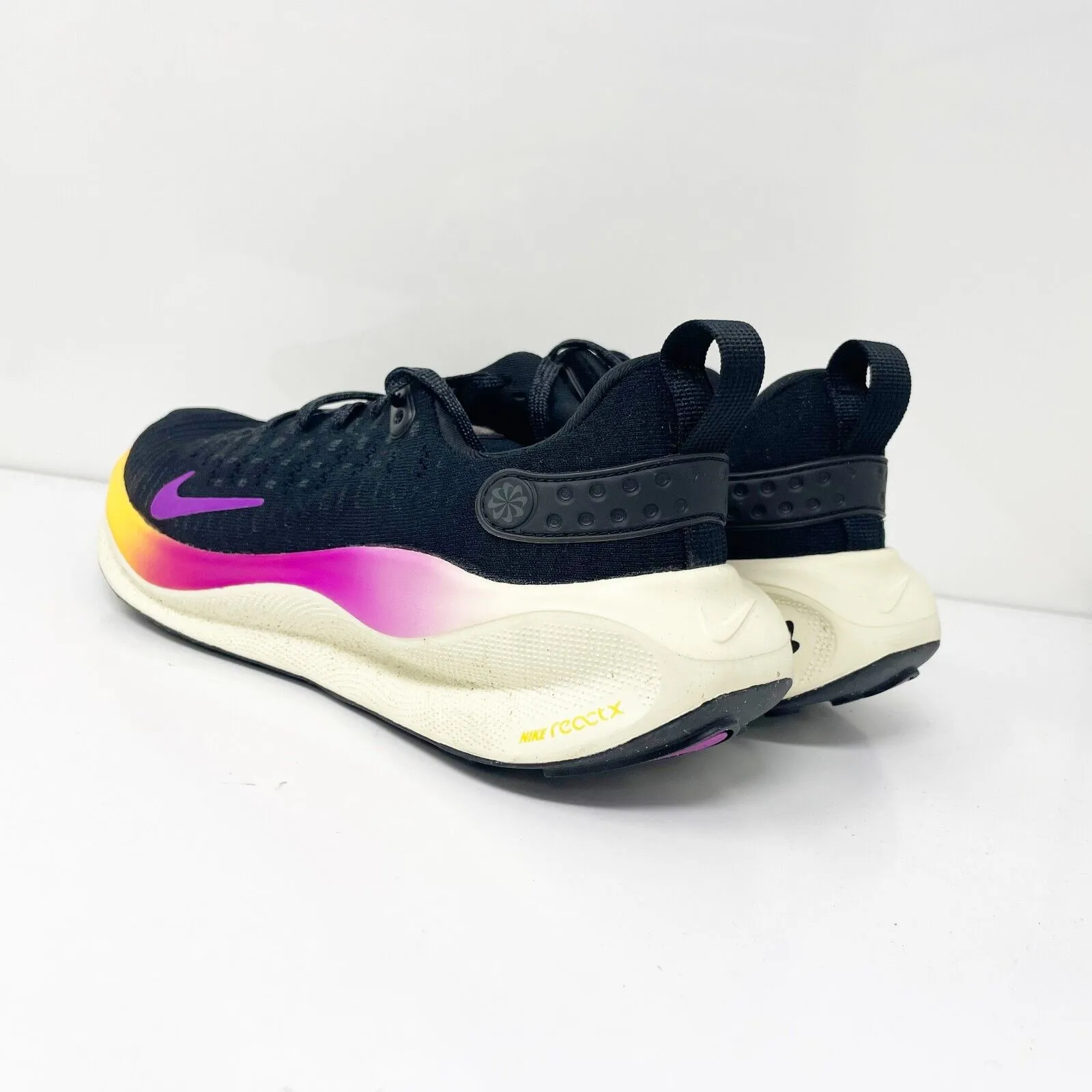 Nike Womens ReactX Infinity Run 4 DR2670-011 Black Running Shoes Sneakers Sz 8