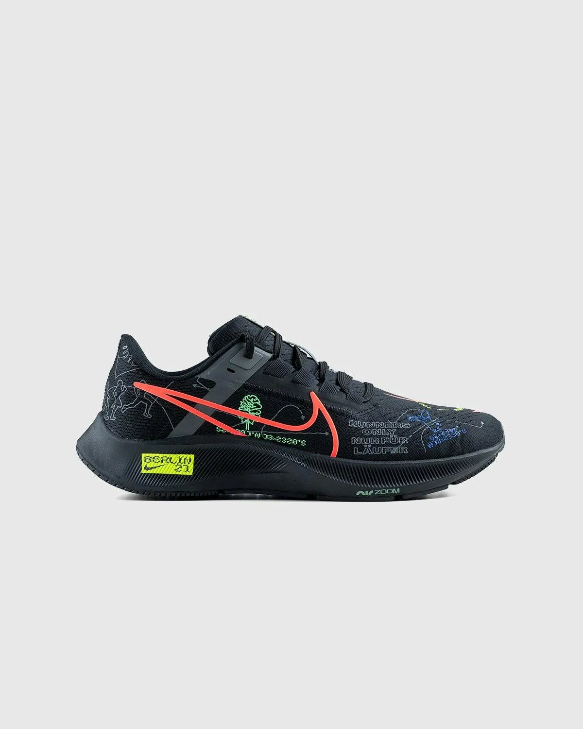Nike x Highsnobiety – Air Zoom Berlin Pegasus 38 Black | Highsnobiety Shop