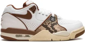 Nike x Stussy Air Flight 89 Pecan Fossil sneakers White