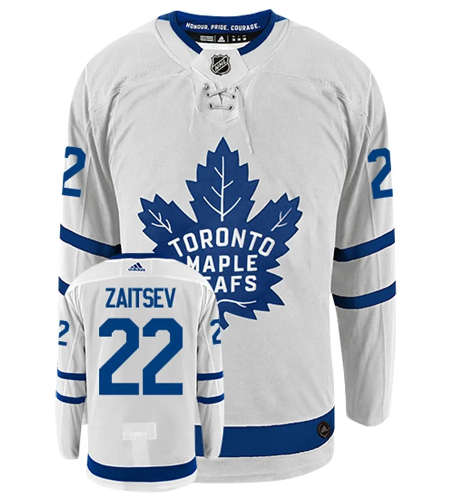 Nikita Zaitsev Toronto Maple Leafs Adidas Authentic Away NHL Hockey Jersey     