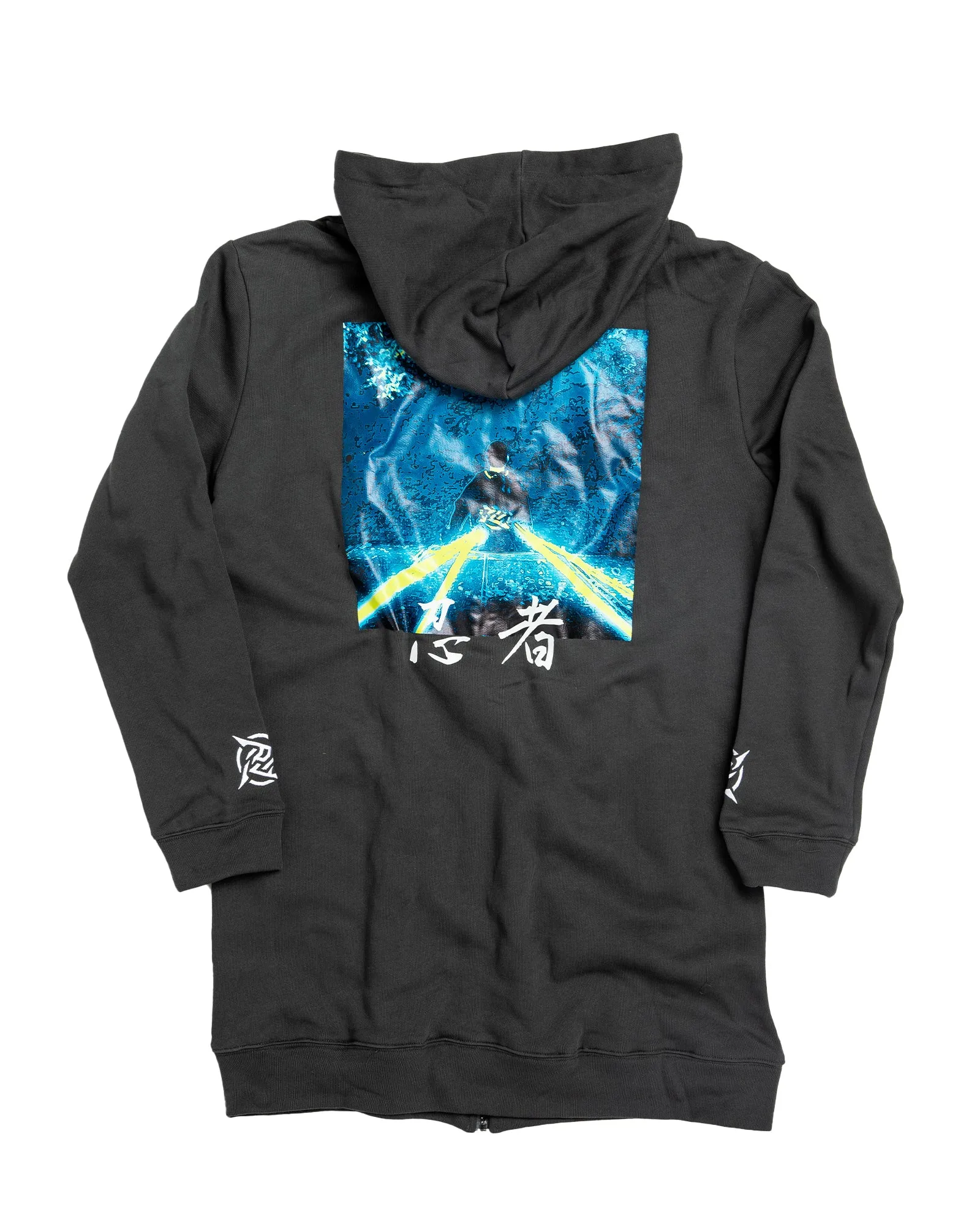 Ninjutsu Collection - Long Hoodie Gray