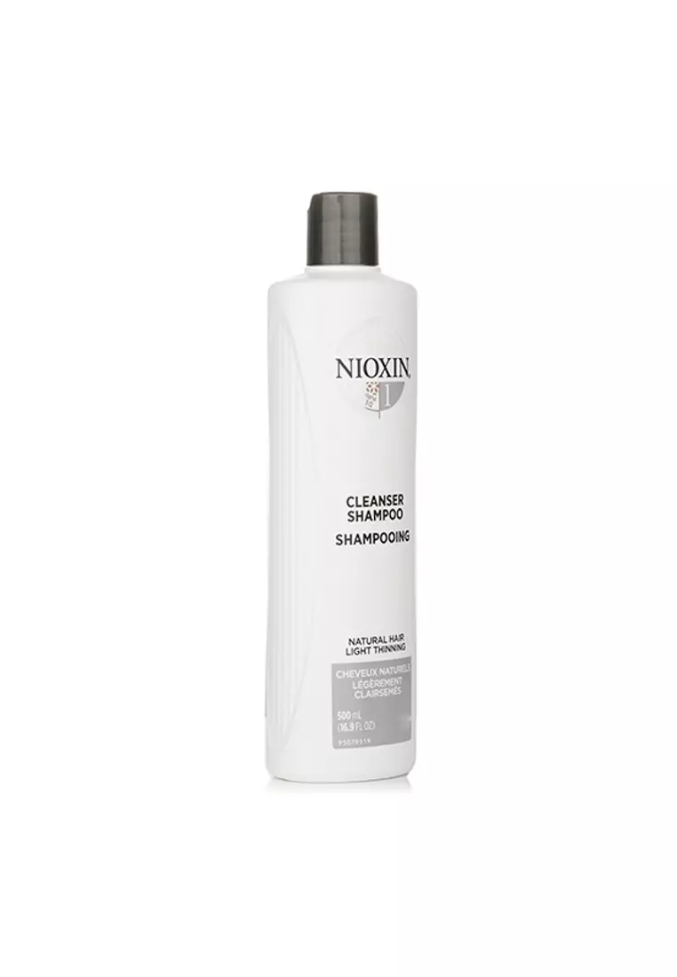 Nioxin NIOXIN - Derma Purifying System 1 Cleanser Shampoo (Natural Hair, Light Thinning) 500ml/16.9oz.