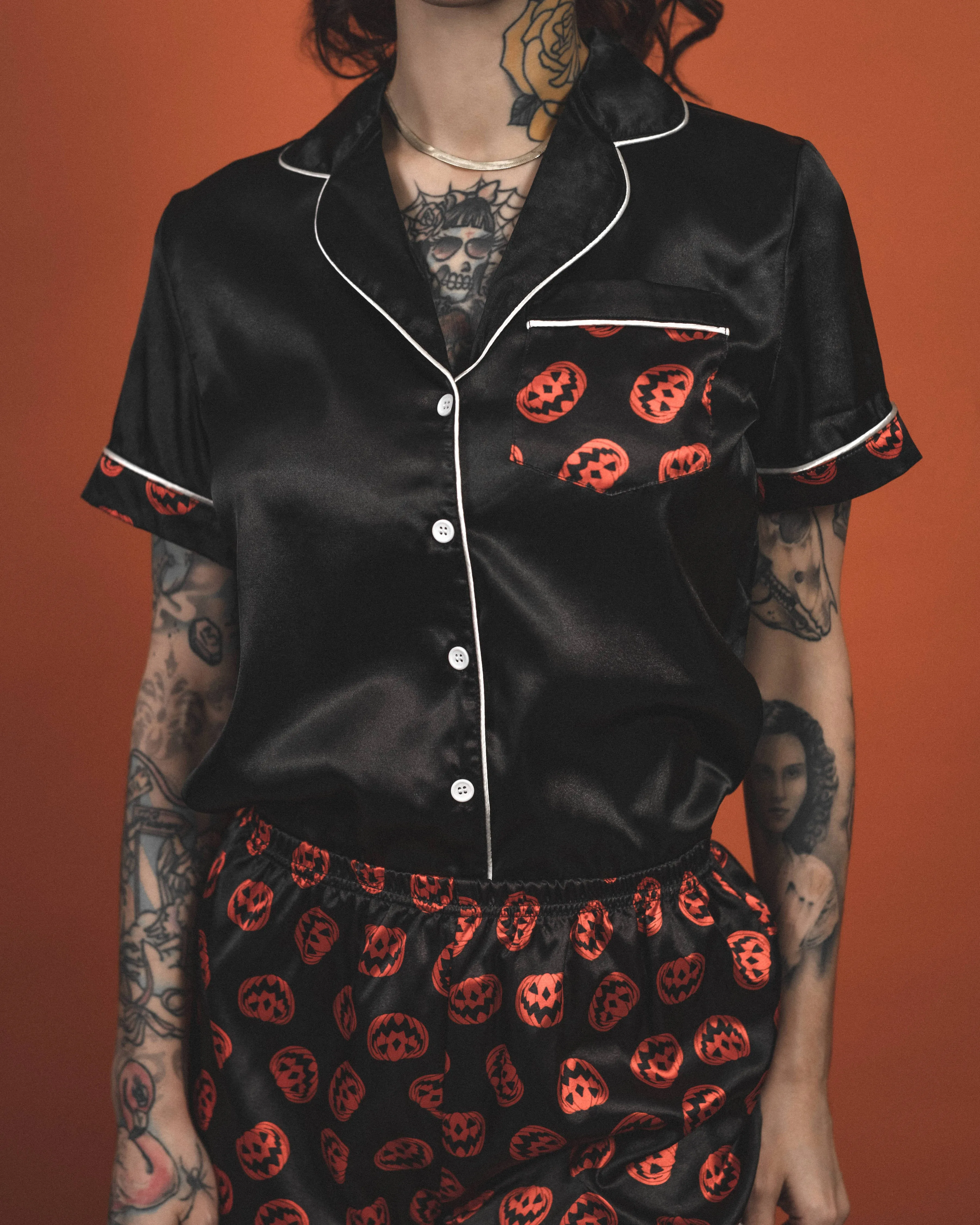 Nocturnal Autumn | 4-Piece Sleepwear Set
