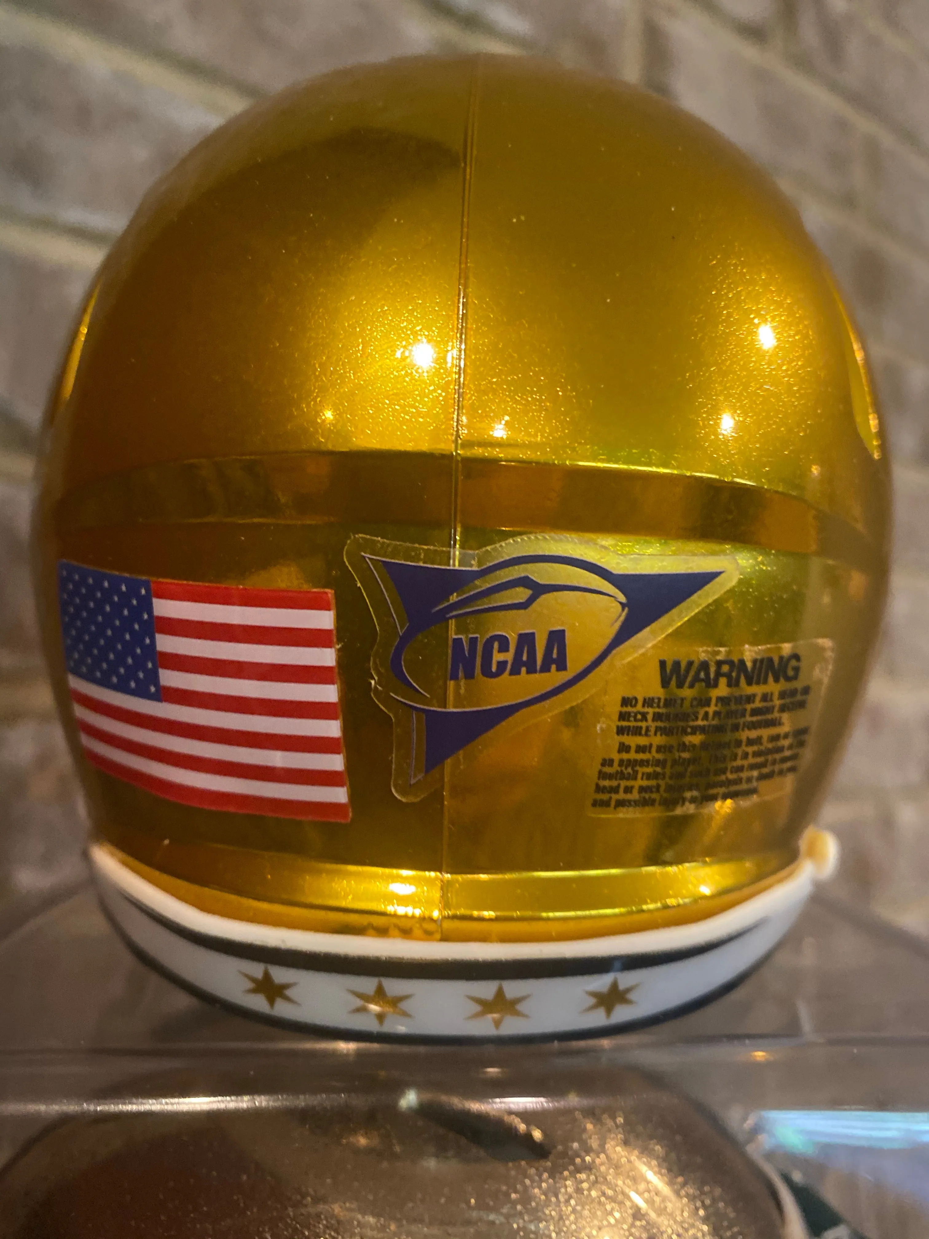 Notre Dame 2021 Shamrock Series Chicago HYDROFX Riddell Speed Mini Helmet