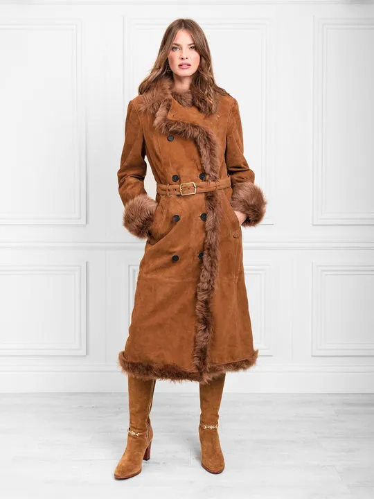 Octavia tan Heeled Knee-high Boots        - Regular Fit