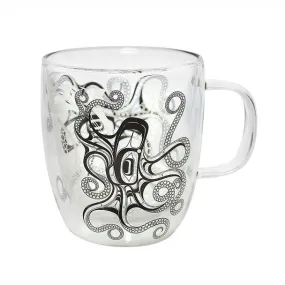 Octopus( NUU) - Double walled Glass Mug
