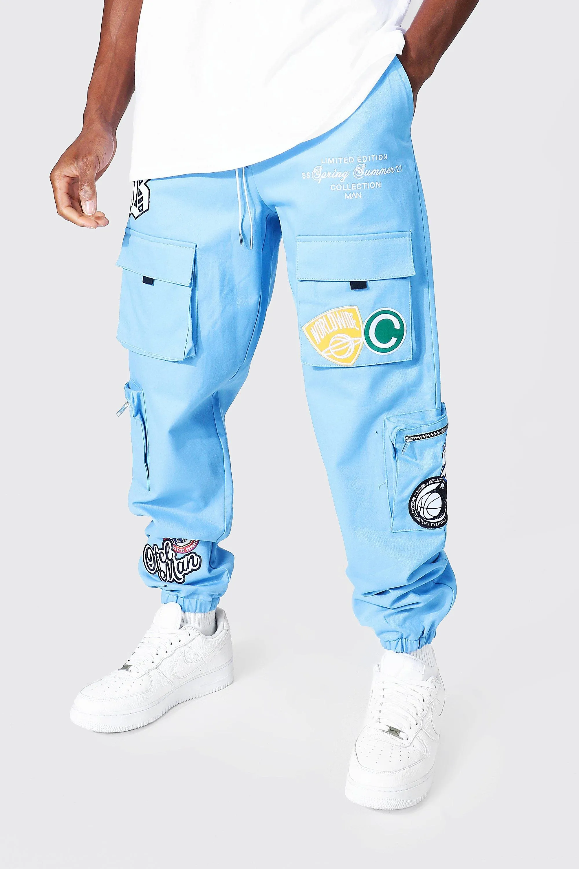 Ofcl Regular Varsity Cargo Pants