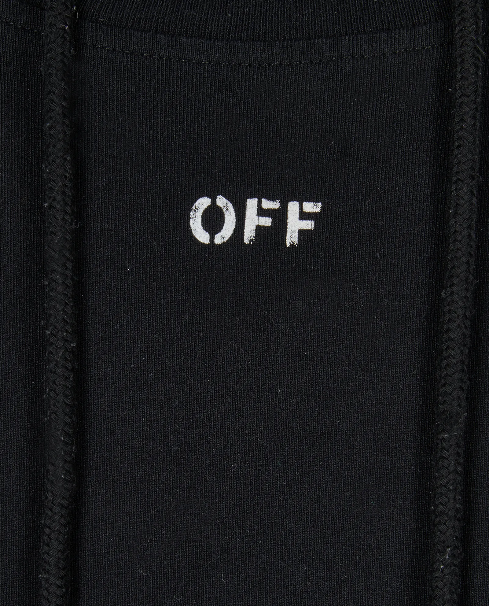 Off-White Double Sleeve Stencil Hoodie