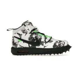 Off-white nike air force 1 mid sp leather grim reaper