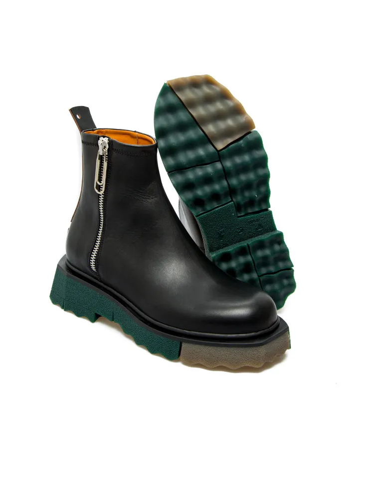 Off White Zip Boot | Credomen