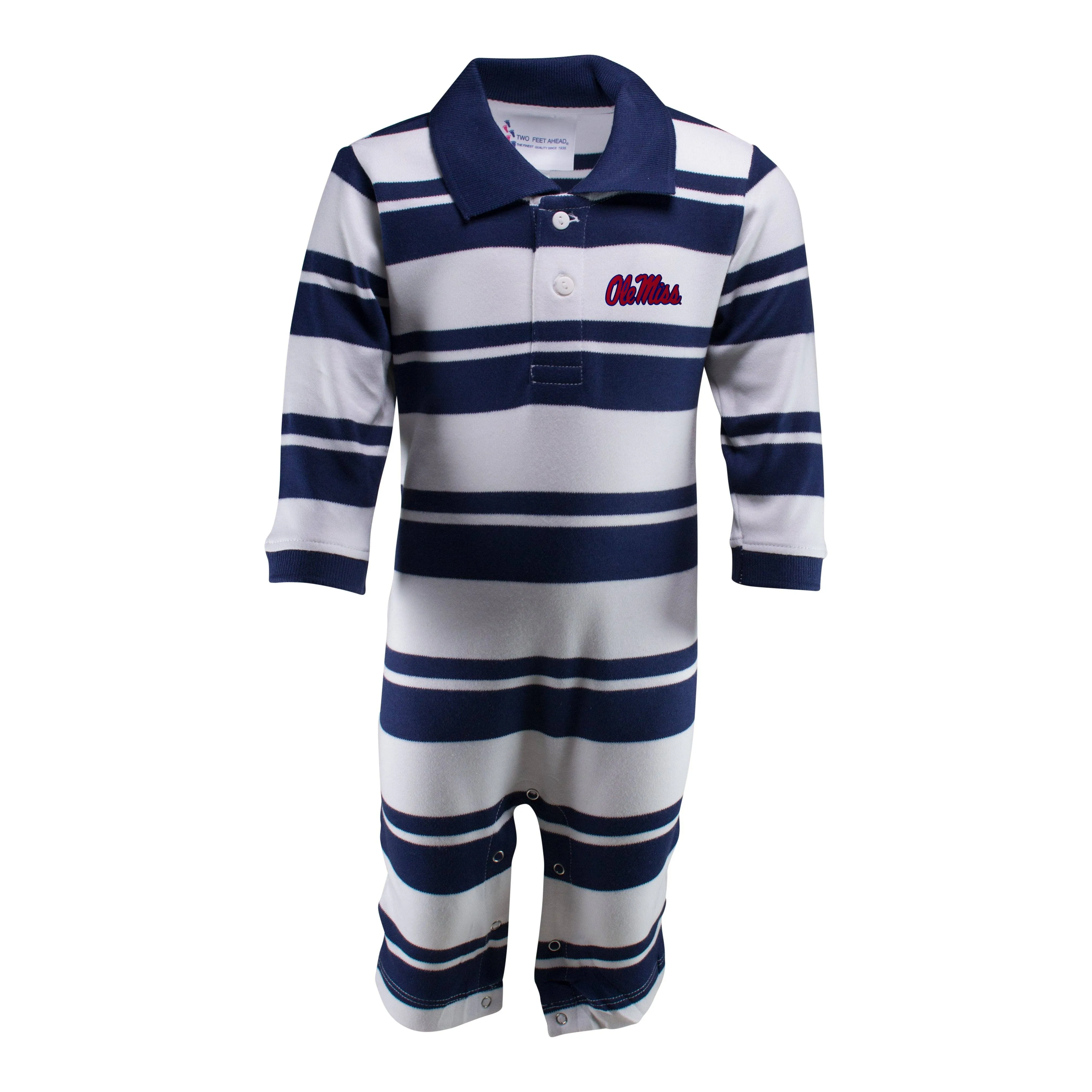 Ole Miss Long Leg Romper
