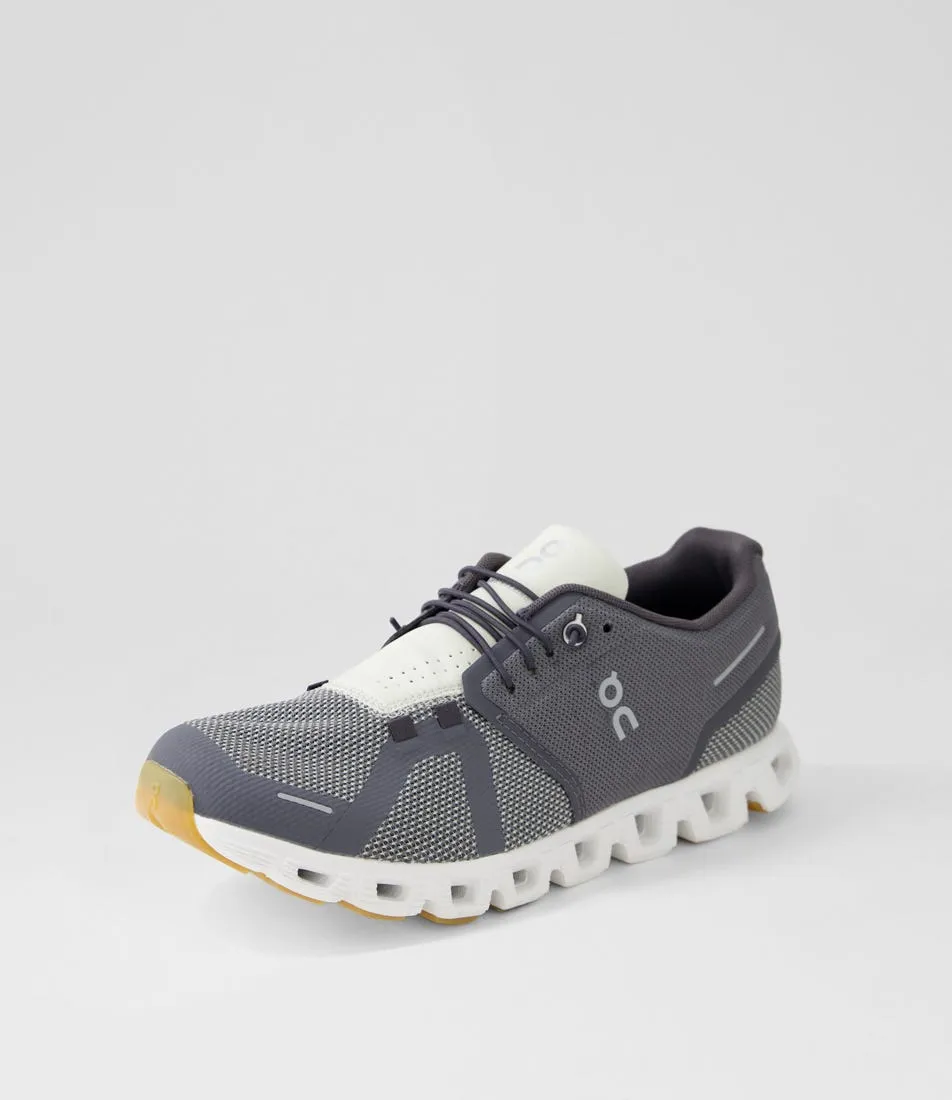 ON Cloud 5 Combo M Rock Ice Mesh Sneakers