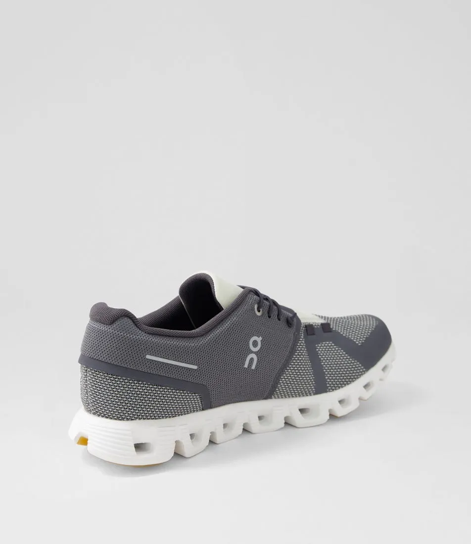 ON Cloud 5 Combo M Rock Ice Mesh Sneakers
