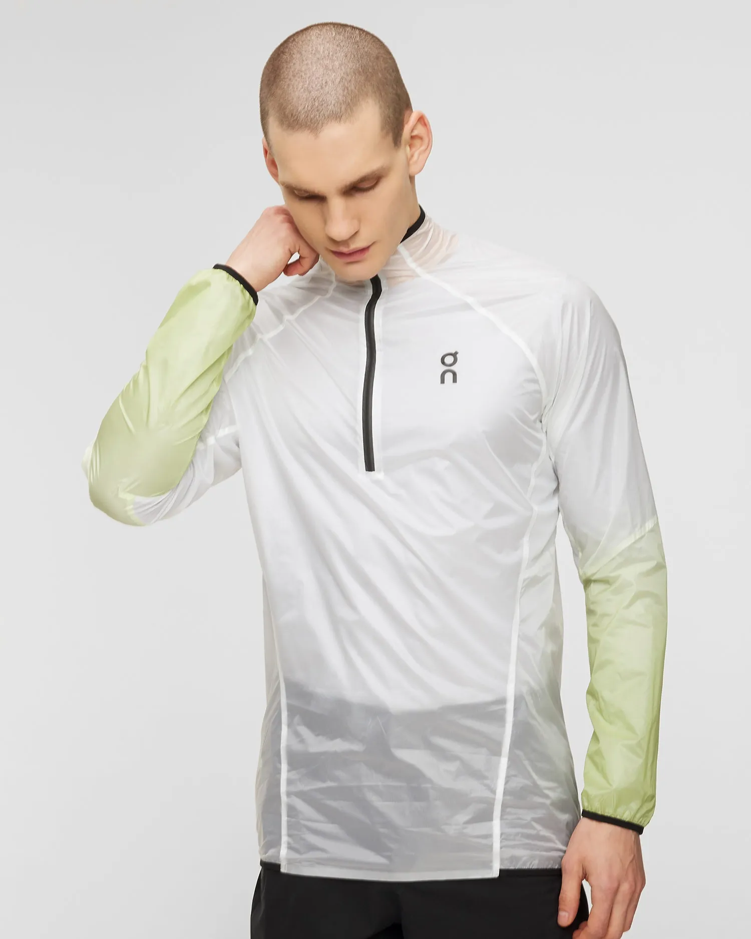ON RUNNING ZERO men's jacket 17400476-white-meadow