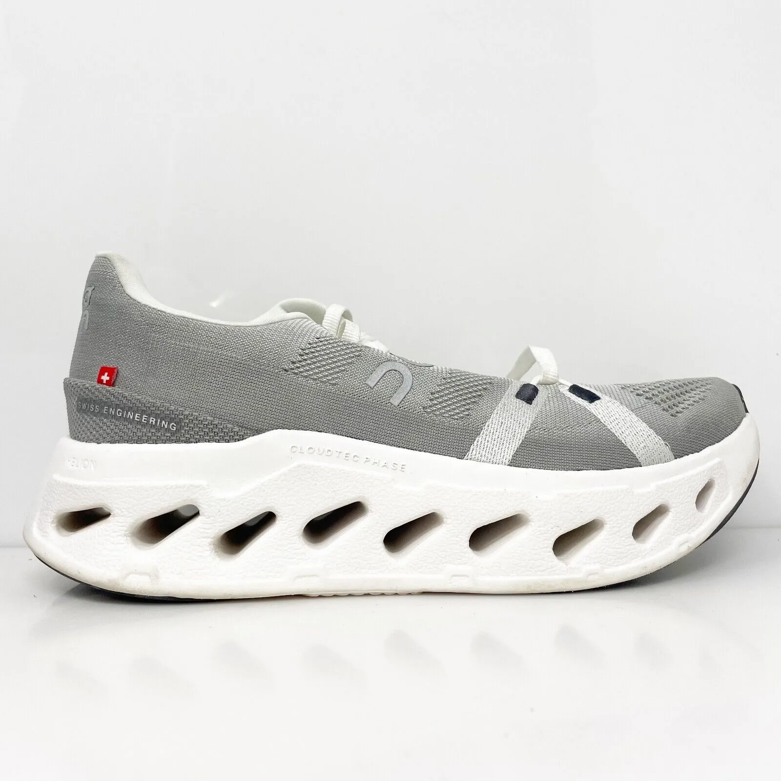 On Womens Cloudeclipse Gray Running Shoes Sneakers Size 7.5