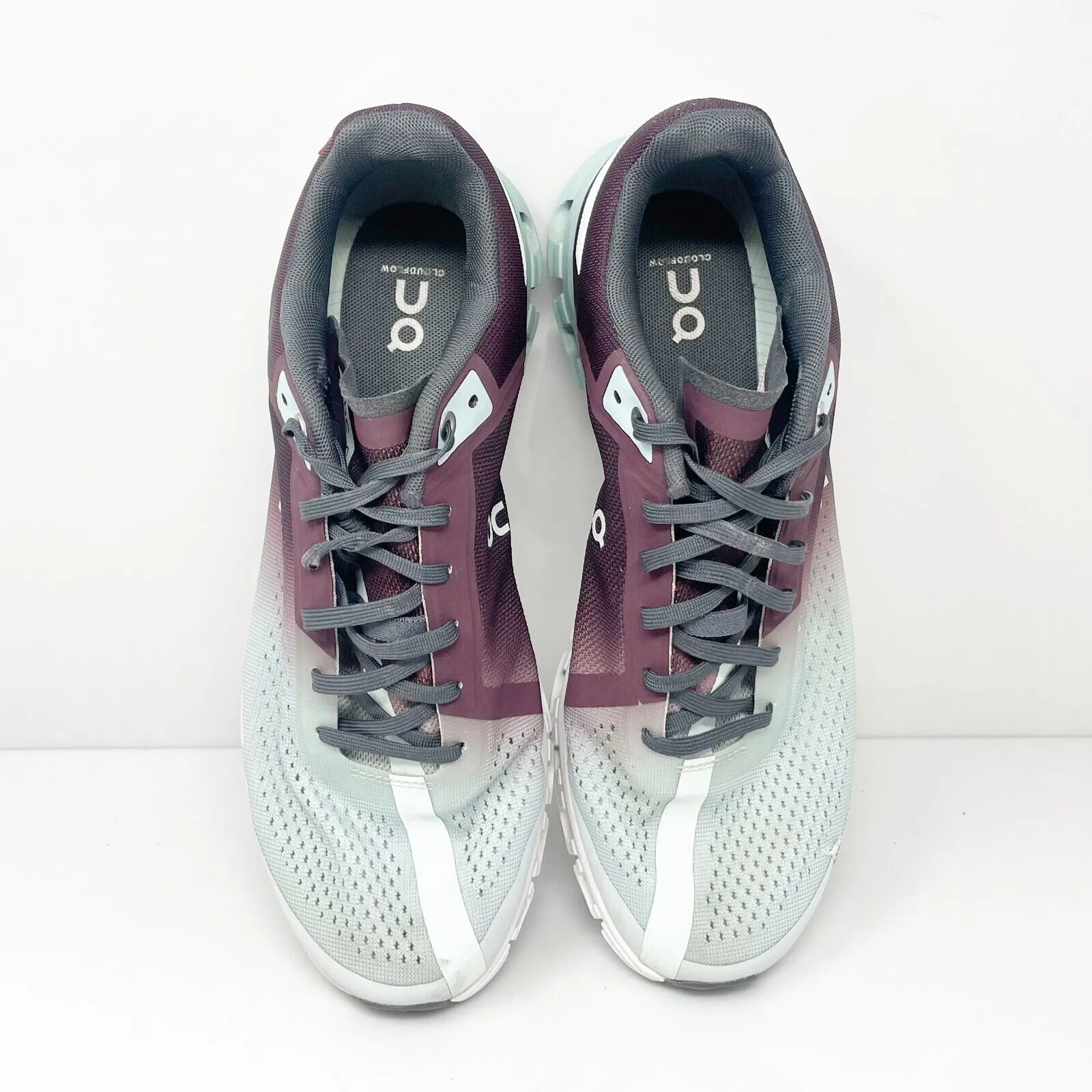 On Womens Cloudflow Blue Running Shoes Sneakers Size 9.5