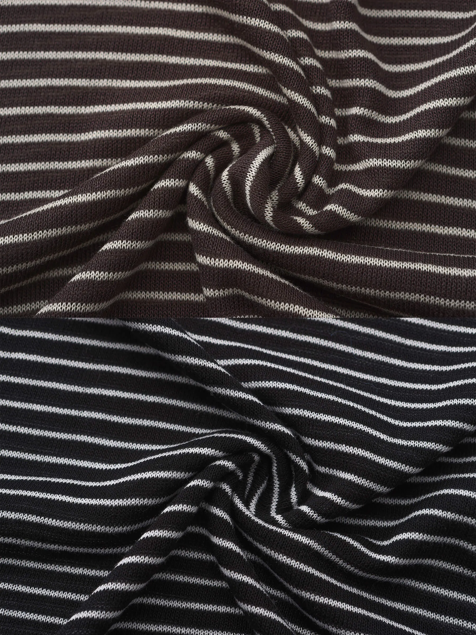 ONE BY CUBIC Thin Stripped Knitwear Jumper