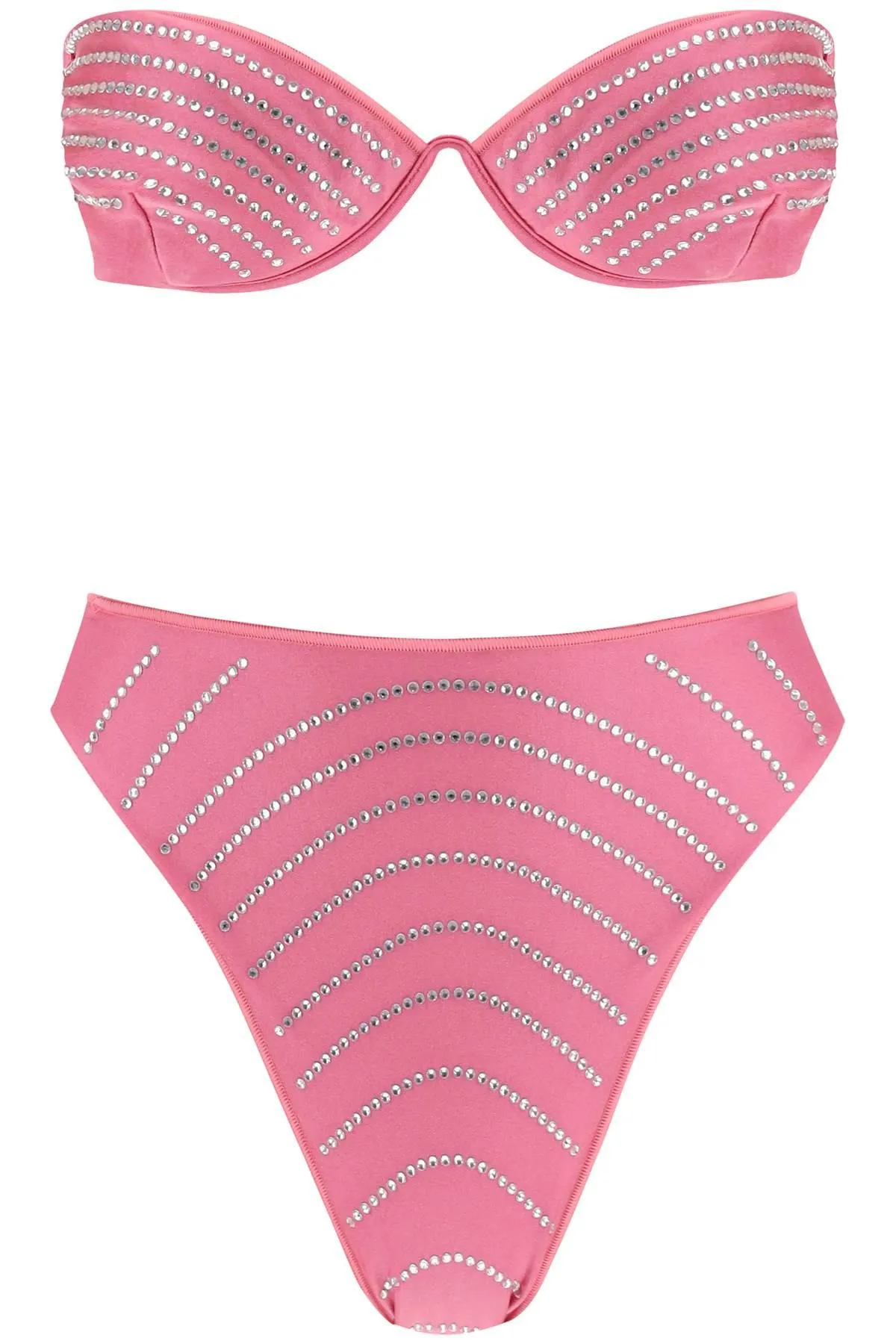 Oséree    Oséree Bikini Set With Rhinestones